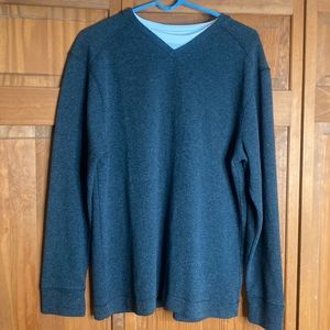 Men’s Ribbed VNeck Shirt